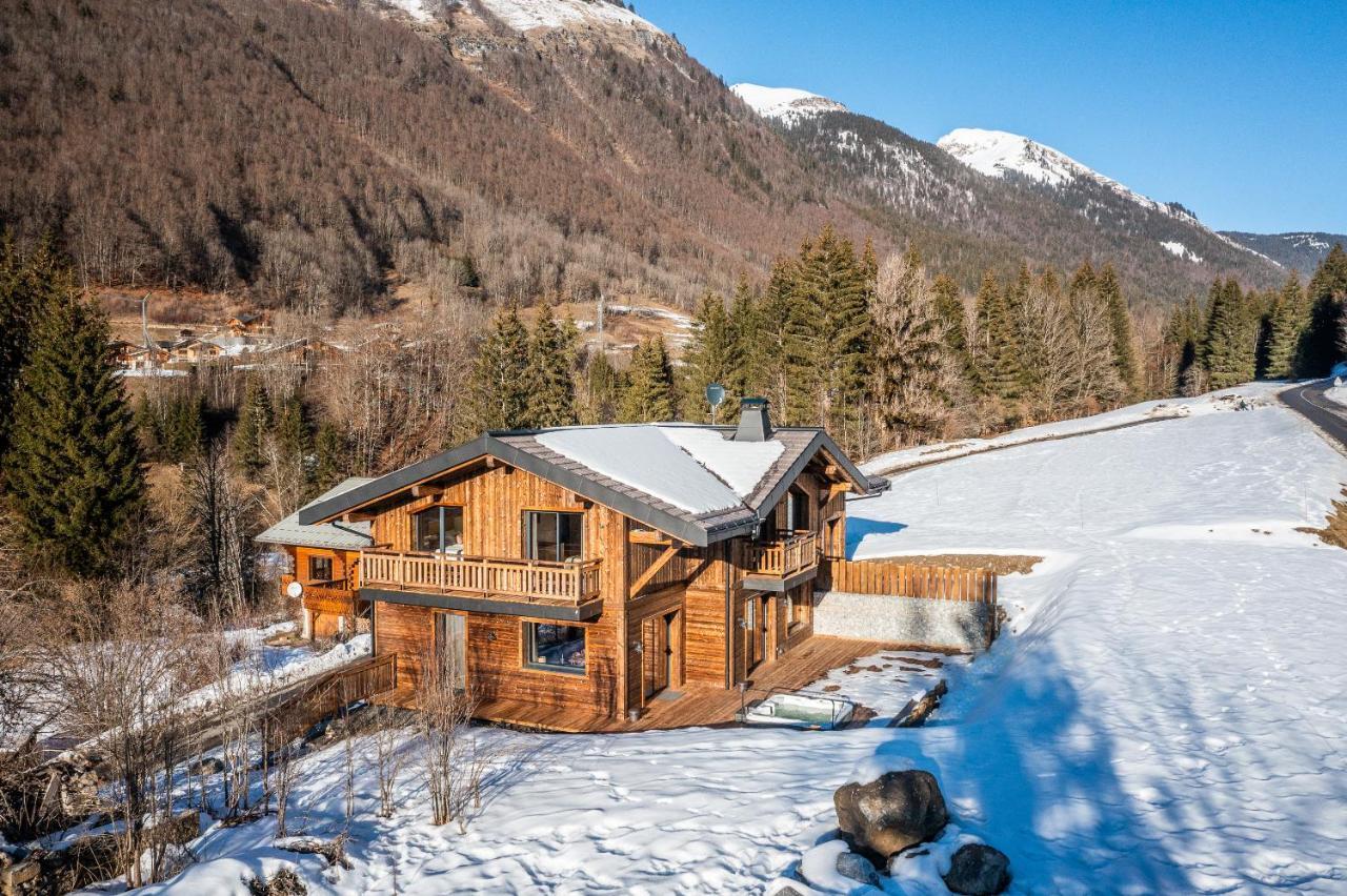 מונטריון Chalet Azobe Morzine - By Emerald Stay מראה חיצוני תמונה