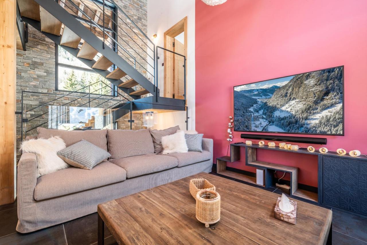 מונטריון Chalet Azobe Morzine - By Emerald Stay מראה חיצוני תמונה