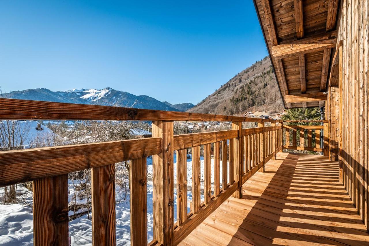 מונטריון Chalet Azobe Morzine - By Emerald Stay מראה חיצוני תמונה