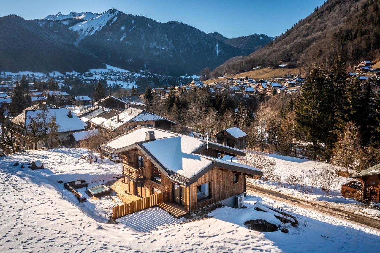מונטריון Chalet Azobe Morzine - By Emerald Stay מראה חיצוני תמונה