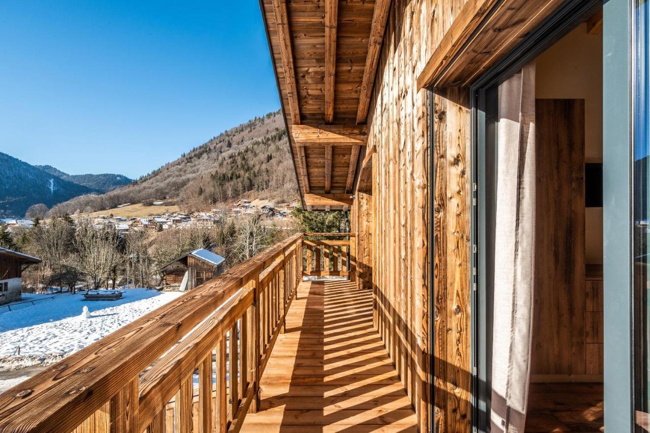 מונטריון Chalet Azobe Morzine - By Emerald Stay מראה חיצוני תמונה