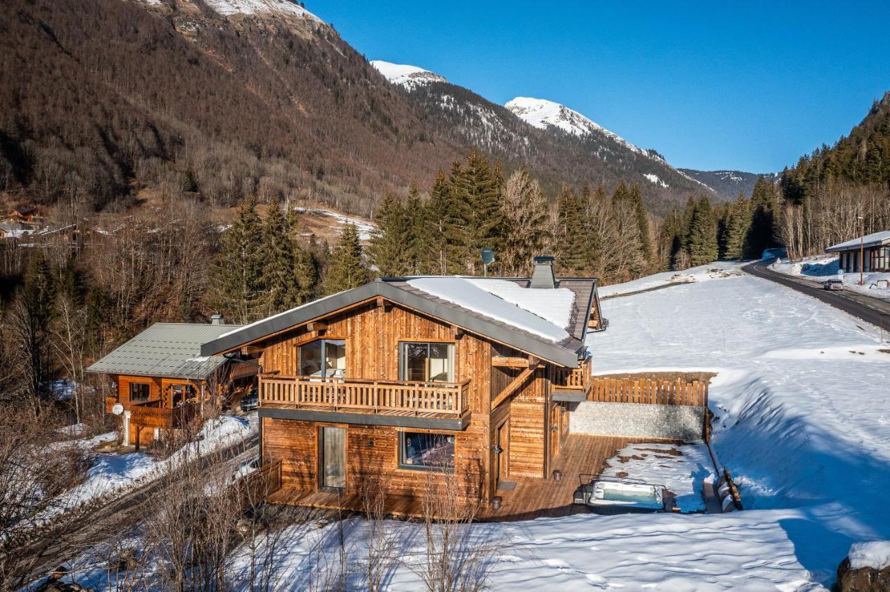 מונטריון Chalet Azobe Morzine - By Emerald Stay מראה חיצוני תמונה
